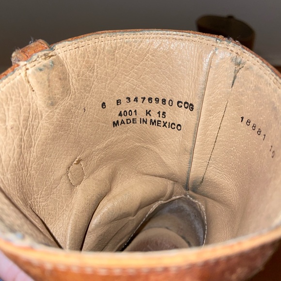 Frye Distressed Boots - Picture 4 of 4